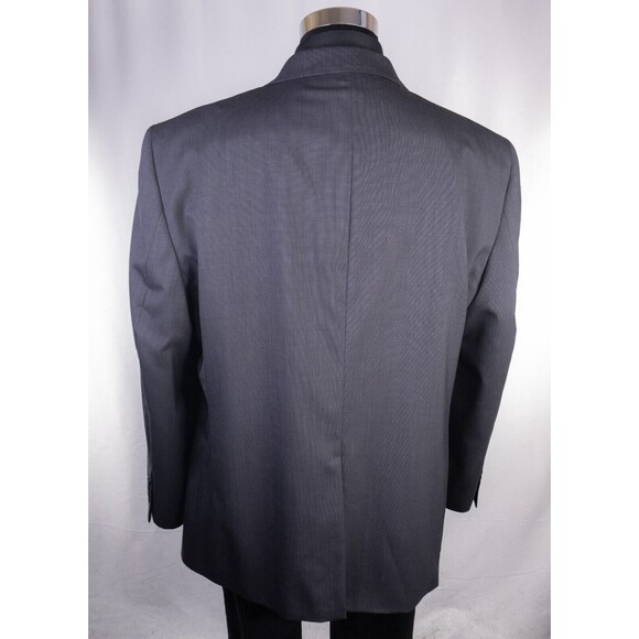 Jos A Bank EXECUTIVE Gray Sport Coat Suit Jacket Blazer Sz 48R Two button EUC - Picture 8 of 14